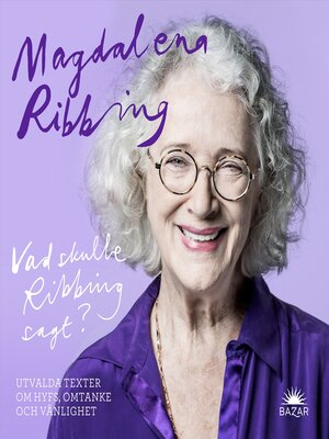 cover image of Vad skulle Ribbing sagt?